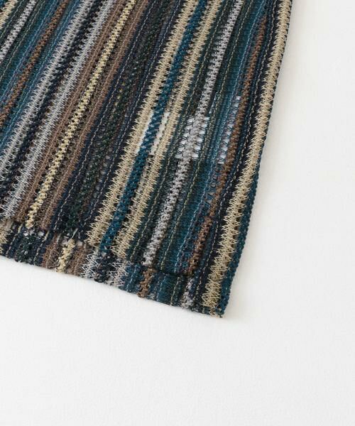 SENSE OF PLACE by URBAN RESEARCH / センスオブプレイス バイ アーバンリサーチ シャツ・ブラウス | マルチストライプレースシャツ(5分袖) | 詳細12