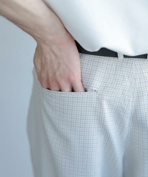 SENSE OF PLACE by URBAN RESEARCH / センスオブプレイス バイ アーバンリサーチ その他パンツ | 『セットアップ対応』『イージーケア』チェックリネンライクボリュームワイドパンツ | 詳細16