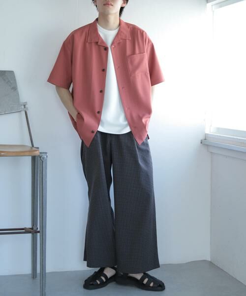 SENSE OF PLACE by URBAN RESEARCH / センスオブプレイス バイ アーバンリサーチ その他パンツ | 『セットアップ対応』『イージーケア』チェックリネンライクボリュームワイドパンツ | 詳細27