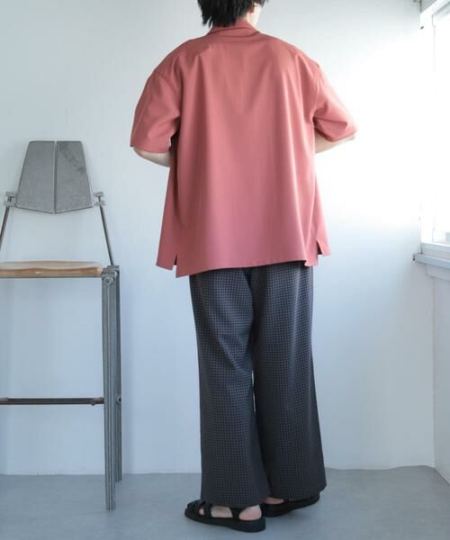 SENSE OF PLACE by URBAN RESEARCH / センスオブプレイス バイ アーバンリサーチ その他パンツ | 『セットアップ対応』『イージーケア』チェックリネンライクボリュームワイドパンツ | 詳細29