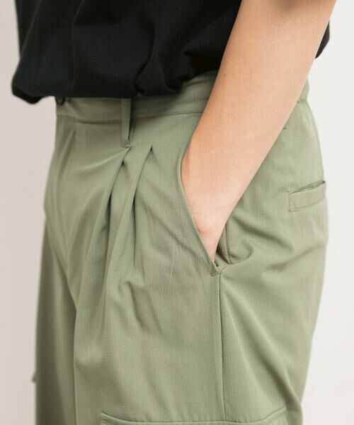 SENSE OF PLACE by URBAN RESEARCH / センスオブプレイス バイ アーバンリサーチ その他パンツ | テックセンタープレスカーゴスラックス | 詳細12