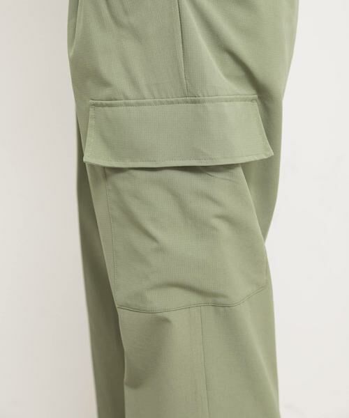 SENSE OF PLACE by URBAN RESEARCH / センスオブプレイス バイ アーバンリサーチ その他パンツ | テックセンタープレスカーゴスラックス | 詳細13