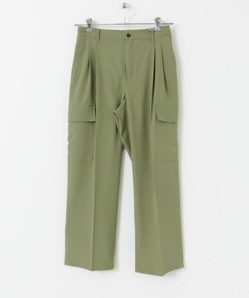 SENSE OF PLACE by URBAN RESEARCH / センスオブプレイス バイ アーバンリサーチ その他パンツ | テックセンタープレスカーゴスラックス | 詳細15