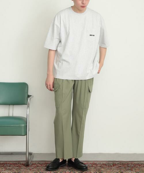 SENSE OF PLACE by URBAN RESEARCH / センスオブプレイス バイ アーバンリサーチ その他パンツ | テックセンタープレスカーゴスラックス | 詳細4