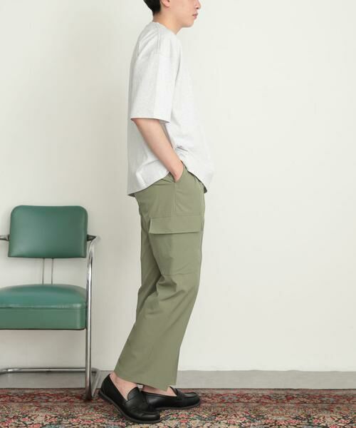 SENSE OF PLACE by URBAN RESEARCH / センスオブプレイス バイ アーバンリサーチ その他パンツ | テックセンタープレスカーゴスラックス | 詳細5