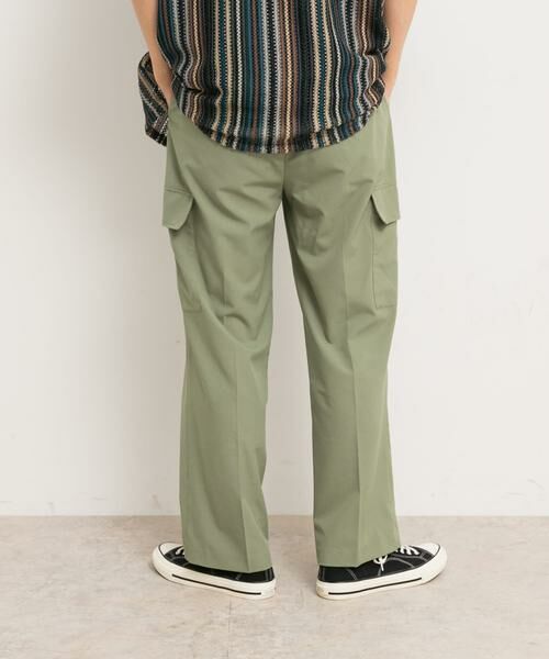 SENSE OF PLACE by URBAN RESEARCH / センスオブプレイス バイ アーバンリサーチ その他パンツ | テックセンタープレスカーゴスラックス | 詳細8