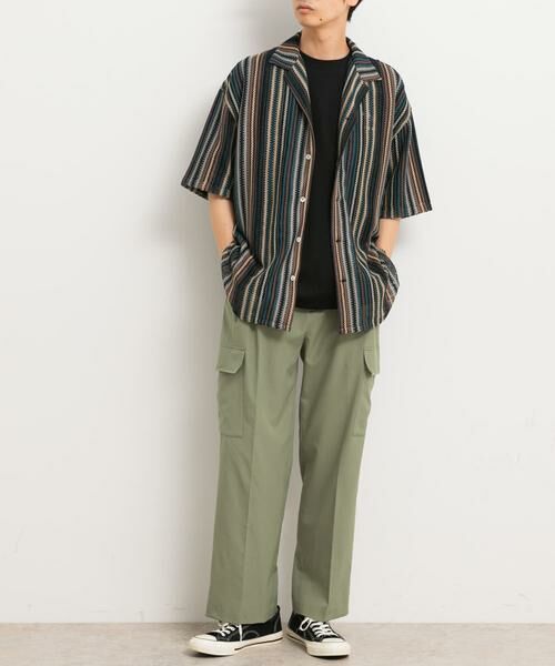 SENSE OF PLACE by URBAN RESEARCH / センスオブプレイス バイ アーバンリサーチ その他パンツ | テックセンタープレスカーゴスラックス | 詳細9