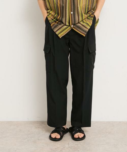 SENSE OF PLACE by URBAN RESEARCH / センスオブプレイス バイ アーバンリサーチ その他パンツ | テックセンタープレスカーゴスラックス | 詳細19