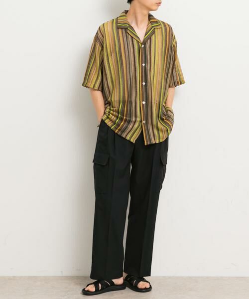 SENSE OF PLACE by URBAN RESEARCH / センスオブプレイス バイ アーバンリサーチ その他パンツ | テックセンタープレスカーゴスラックス | 詳細22