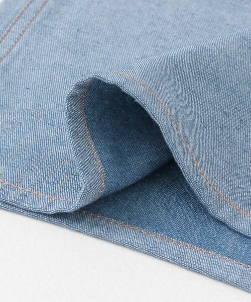 SENSE OF PLACE by URBAN RESEARCH / センスオブプレイス バイ アーバンリサーチ デニムパンツ | デニムフリンジシャンブレーワイドパンツ | 詳細21