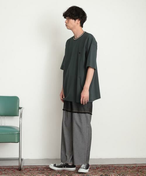 SENSE OF PLACE by URBAN RESEARCH / センスオブプレイス バイ アーバンリサーチ デニムパンツ | デニムフリンジシャンブレーワイドパンツ | 詳細29