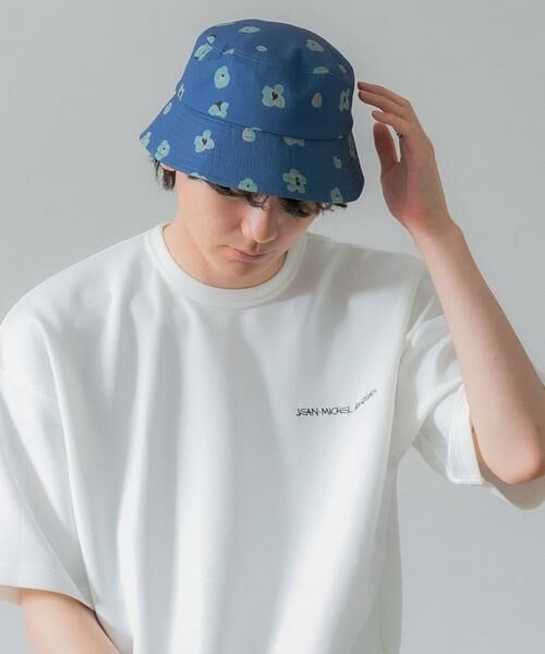 SENSE OF PLACE by URBAN RESEARCH/センスオブプレイス バイ アーバンリサーチ 『ユニセックス』ボタニカルバケットハット ブルー one SENSE OF PLACE by URBAN RESEARCH/センスオブプレイス バイ アーバンリサーチ 『ユニセックス』ボタニカルバケットハット ブルー one