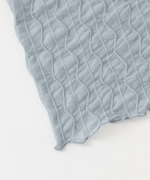 SENSE OF PLACE by URBAN RESEARCH / センスオブプレイス バイ アーバンリサーチ Tシャツ | ウェーブパターンシアートップ(5分袖) | 詳細10