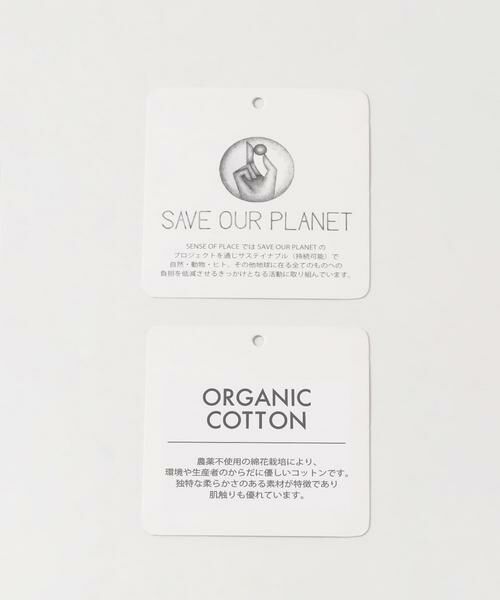 SENSE OF PLACE by URBAN RESEARCH / センスオブプレイス バイ アーバンリサーチ Tシャツ | オーガニックコットンフレンチスリーブTシャツ | 詳細14