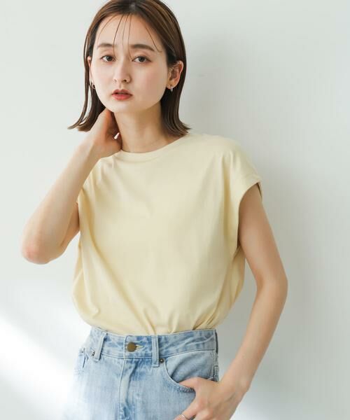 SENSE OF PLACE by URBAN RESEARCH / センスオブプレイス バイ アーバンリサーチ Tシャツ | オーガニックコットンフレンチスリーブTシャツ | 詳細4