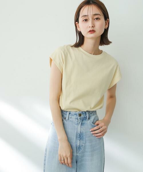 SENSE OF PLACE by URBAN RESEARCH / センスオブプレイス バイ アーバンリサーチ Tシャツ | オーガニックコットンフレンチスリーブTシャツ | 詳細5