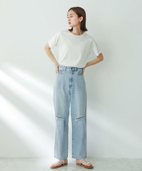 SENSE OF PLACE by URBAN RESEARCH / センスオブプレイス バイ アーバンリサーチ Tシャツ | コットンクルーネックTシャツ(半袖) | 詳細13