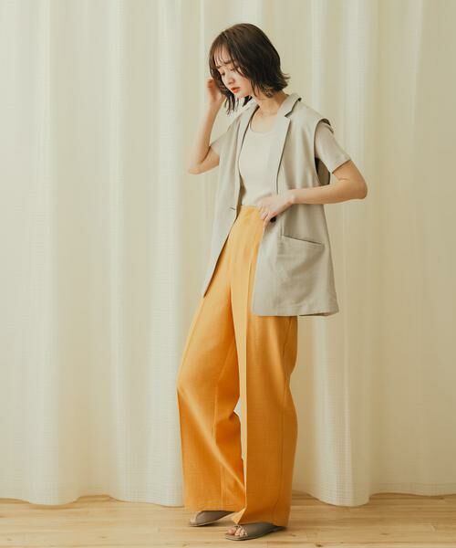 SENSE OF PLACE by URBAN RESEARCH / センスオブプレイス バイ アーバンリサーチ Tシャツ | 2WAYメランジリブTシャツ(半袖) | 詳細13