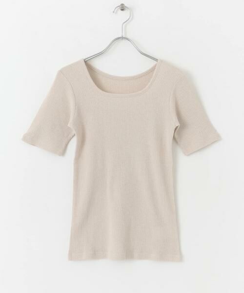 SENSE OF PLACE by URBAN RESEARCH / センスオブプレイス バイ アーバンリサーチ Tシャツ | 2WAYメランジリブTシャツ(半袖) | 詳細17