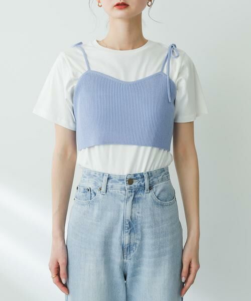 SENSE OF PLACE by URBAN RESEARCH / センスオブプレイス バイ アーバンリサーチ その他トップス | リブニットビスチェ | 詳細10