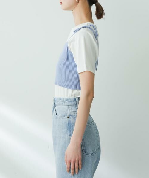 SENSE OF PLACE by URBAN RESEARCH / センスオブプレイス バイ アーバンリサーチ その他トップス | リブニットビスチェ | 詳細11