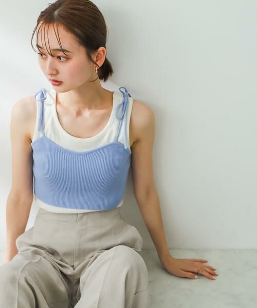 SENSE OF PLACE by URBAN RESEARCH / センスオブプレイス バイ アーバンリサーチ その他トップス | リブニットビスチェ | 詳細2