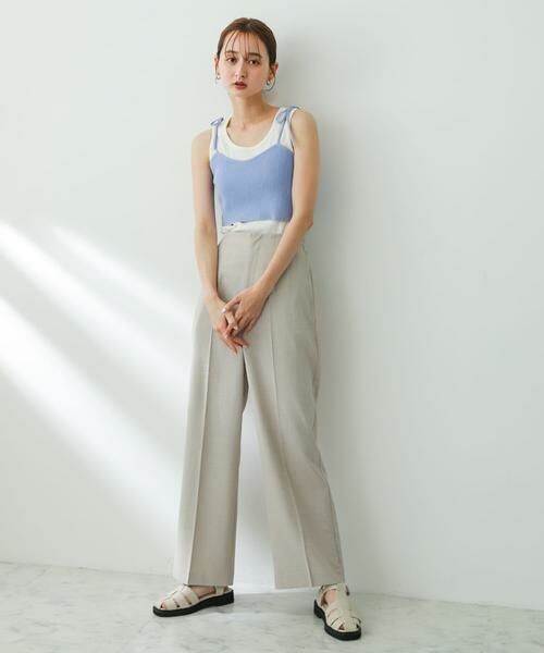 SENSE OF PLACE by URBAN RESEARCH / センスオブプレイス バイ アーバンリサーチ その他トップス | リブニットビスチェ | 詳細3