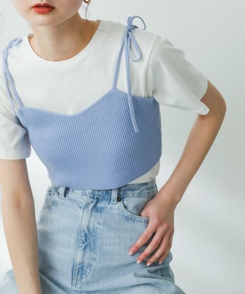 SENSE OF PLACE by URBAN RESEARCH / センスオブプレイス バイ アーバンリサーチ その他トップス | リブニットビスチェ | 詳細5