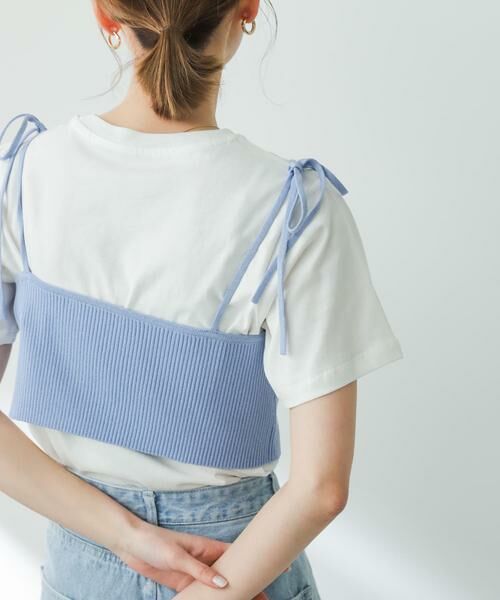 SENSE OF PLACE by URBAN RESEARCH / センスオブプレイス バイ アーバンリサーチ その他トップス | リブニットビスチェ | 詳細6