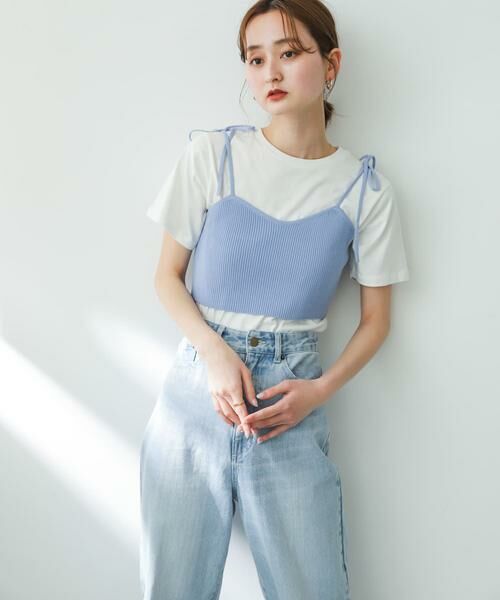 SENSE OF PLACE by URBAN RESEARCH / センスオブプレイス バイ アーバンリサーチ その他トップス | リブニットビスチェ | 詳細9