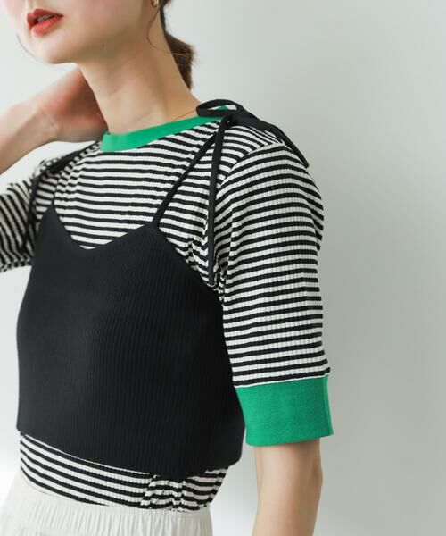 SENSE OF PLACE by URBAN RESEARCH / センスオブプレイス バイ アーバンリサーチ その他トップス | リブニットビスチェ | 詳細21