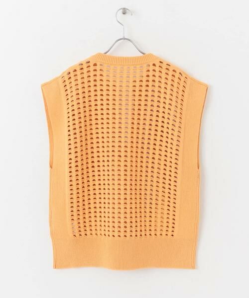 SENSE OF PLACE by URBAN RESEARCH / センスオブプレイス バイ アーバンリサーチ ベスト | ホールメッシュキーネックニットベスト | 詳細15