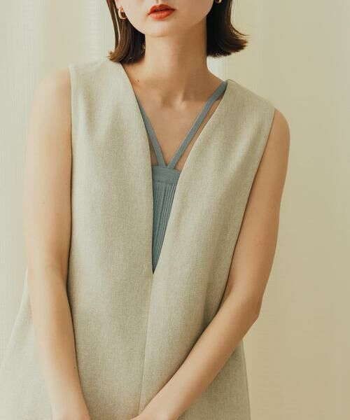 SENSE OF PLACE by URBAN RESEARCH / センスオブプレイス バイ アーバンリサーチ キャミソール・チューブトップ | ホルターネックニットキャミソール | 詳細3