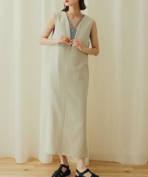 SENSE OF PLACE by URBAN RESEARCH / センスオブプレイス バイ アーバンリサーチ キャミソール・チューブトップ | ホルターネックニットキャミソール | 詳細4