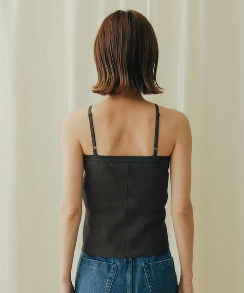 SENSE OF PLACE by URBAN RESEARCH / センスオブプレイス バイ アーバンリサーチ キャミソール・チューブトップ | ホルターネックニットキャミソール | 詳細12