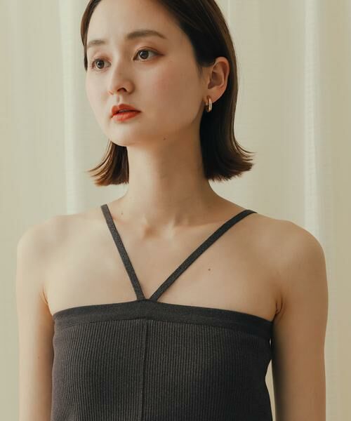 SENSE OF PLACE by URBAN RESEARCH / センスオブプレイス バイ アーバンリサーチ キャミソール・チューブトップ | ホルターネックニットキャミソール | 詳細13