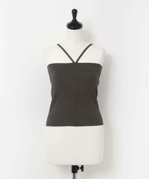 SENSE OF PLACE by URBAN RESEARCH / センスオブプレイス バイ アーバンリサーチ キャミソール・チューブトップ | ホルターネックニットキャミソール | 詳細15
