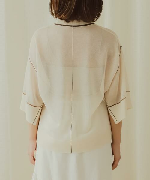 SENSE OF PLACE by URBAN RESEARCH / センスオブプレイス バイ アーバンリサーチ ニット・セーター | シアートリミングセーター | 詳細26