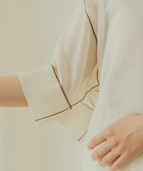 SENSE OF PLACE by URBAN RESEARCH / センスオブプレイス バイ アーバンリサーチ ニット・セーター | シアートリミングセーター | 詳細27