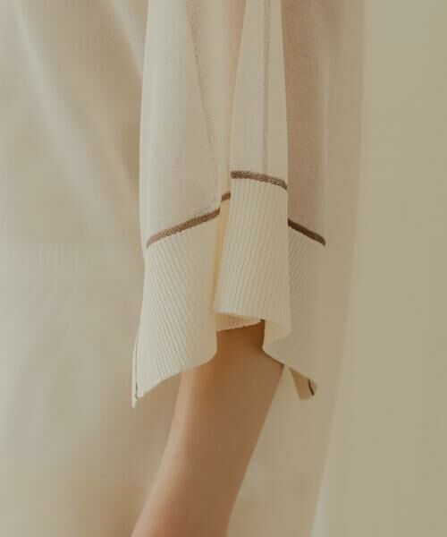 SENSE OF PLACE by URBAN RESEARCH / センスオブプレイス バイ アーバンリサーチ ニット・セーター | シアートリミングセーター | 詳細28