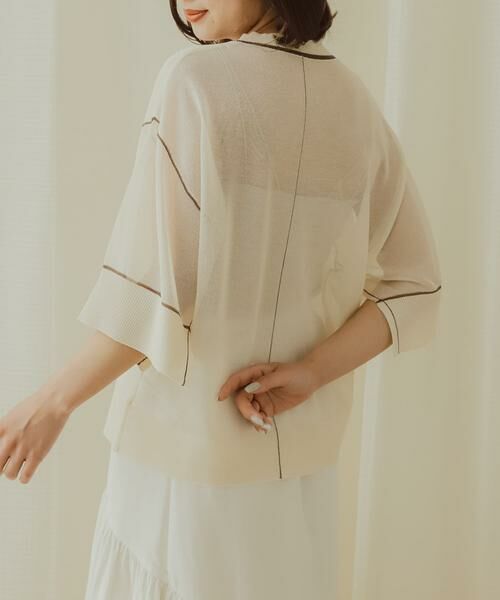 SENSE OF PLACE by URBAN RESEARCH / センスオブプレイス バイ アーバンリサーチ ニット・セーター | シアートリミングセーター | 詳細22