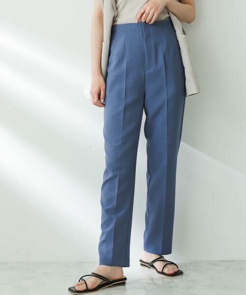 SENSE OF PLACE by URBAN RESEARCH / センスオブプレイス バイ アーバンリサーチ その他パンツ | リネンライクハイウエストテーパードパンツ | 詳細1