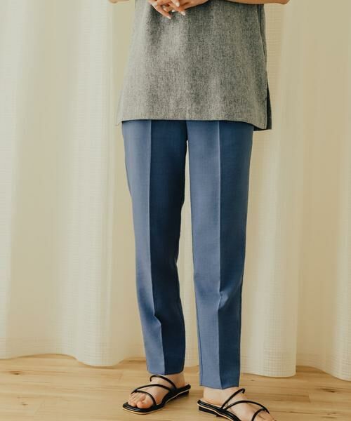 SENSE OF PLACE by URBAN RESEARCH / センスオブプレイス バイ アーバンリサーチ その他パンツ | リネンライクハイウエストテーパードパンツ | 詳細7