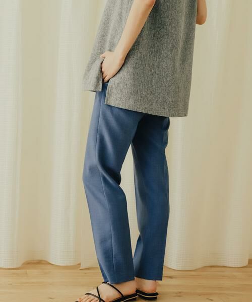 SENSE OF PLACE by URBAN RESEARCH / センスオブプレイス バイ アーバンリサーチ その他パンツ | リネンライクハイウエストテーパードパンツ | 詳細8
