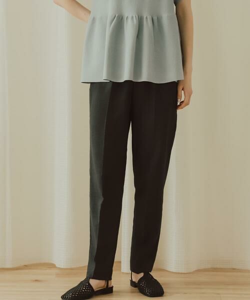 SENSE OF PLACE by URBAN RESEARCH / センスオブプレイス バイ アーバンリサーチ その他パンツ | リネンライクハイウエストテーパードパンツ | 詳細23