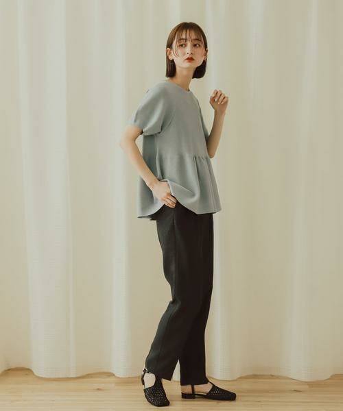 SENSE OF PLACE by URBAN RESEARCH / センスオブプレイス バイ アーバンリサーチ その他パンツ | リネンライクハイウエストテーパードパンツ | 詳細25