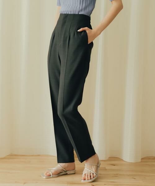 SENSE OF PLACE by URBAN RESEARCH / センスオブプレイス バイ アーバンリサーチ その他パンツ | リネンライクハイウエストテーパードパンツ | 詳細26