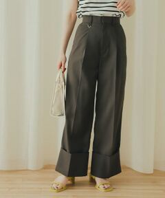 SENSE OF PLACE by URBAN RESEARCH / センスオブプレイス バイ アーバンリサーチ その他パンツ | センタープレスダブルワイドパンツ