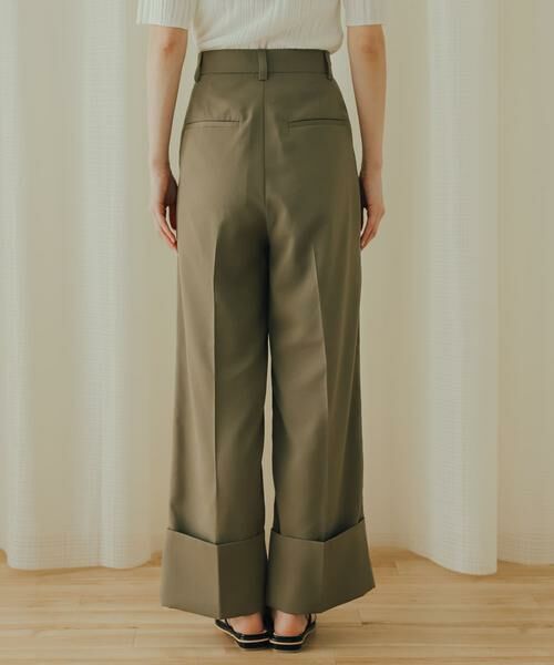 SENSE OF PLACE by URBAN RESEARCH / センスオブプレイス バイ アーバンリサーチ その他パンツ | センタープレスダブルワイドパンツ | 詳細5