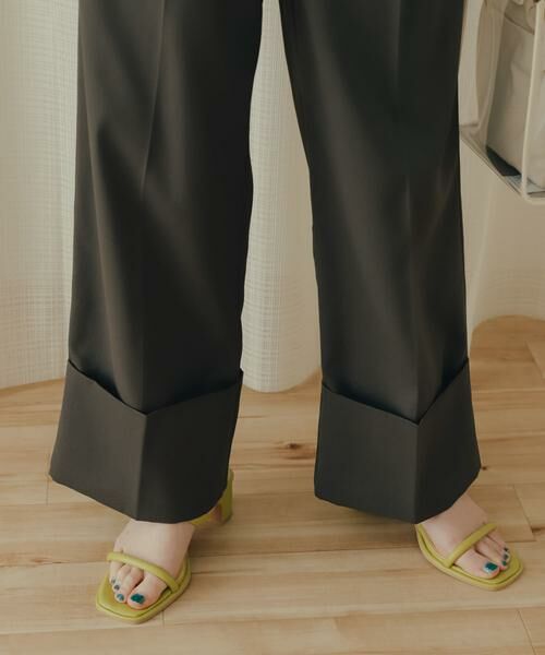 SENSE OF PLACE by URBAN RESEARCH / センスオブプレイス バイ アーバンリサーチ その他パンツ | センタープレスダブルワイドパンツ | 詳細12